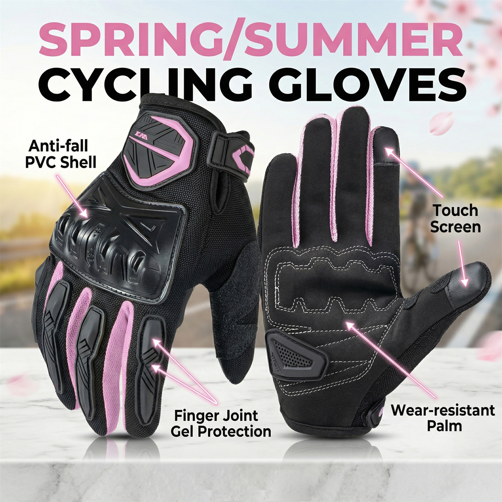 Summer Motorcycle Gloves Men W - Cycling Glove Padded recensie en prijs