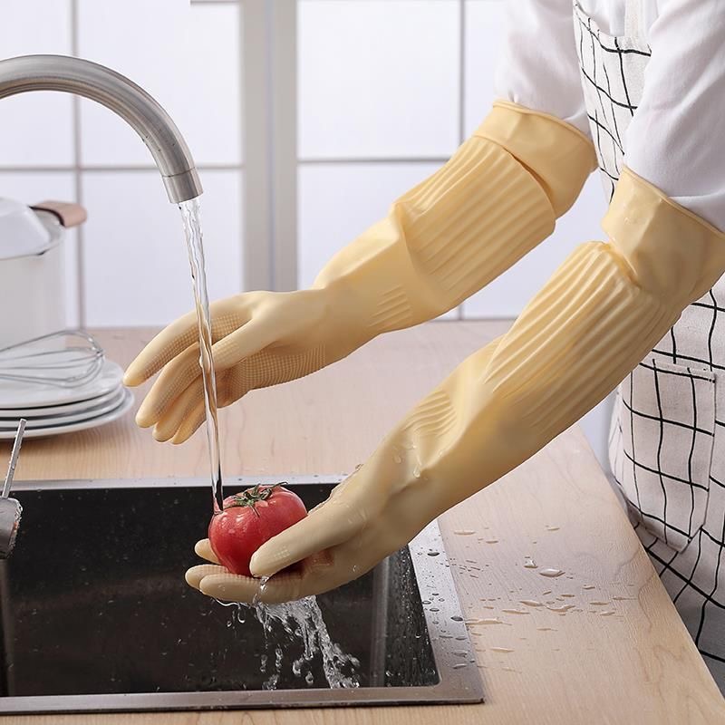 Long Reusable Rubber Dishwashi - Dish Glove Rubber recensie en prijs