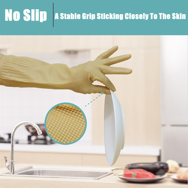 Long Reusable Rubber Dishwashi - Dish Glove Rubber recensie en prijs