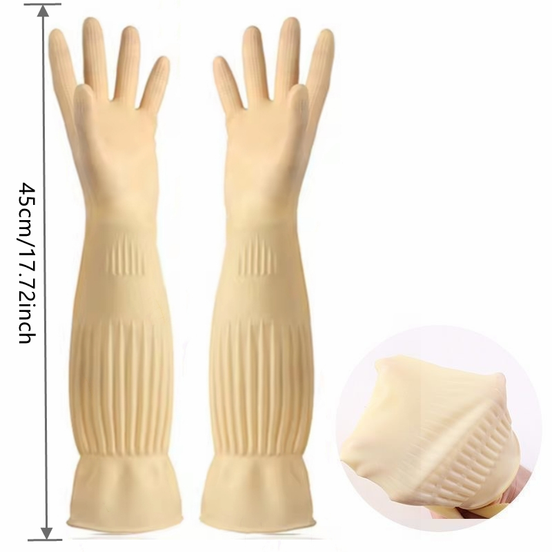Long Reusable Rubber Dishwashi - Dish Glove Rubber recensie en prijs