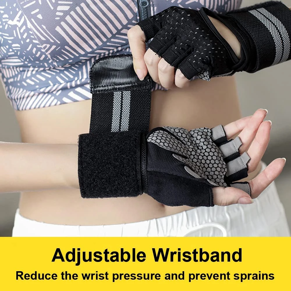 1Pair Half Finger Gym Fitness  - Workout Glove Gym recensie en prijs