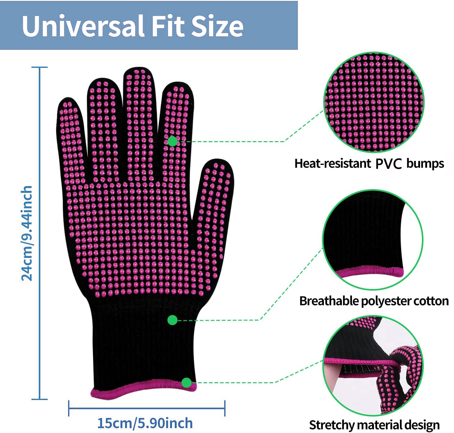 1 Pair Barbecue Anti-scald Glo - Oven Mitt Silicone recensie en prijs