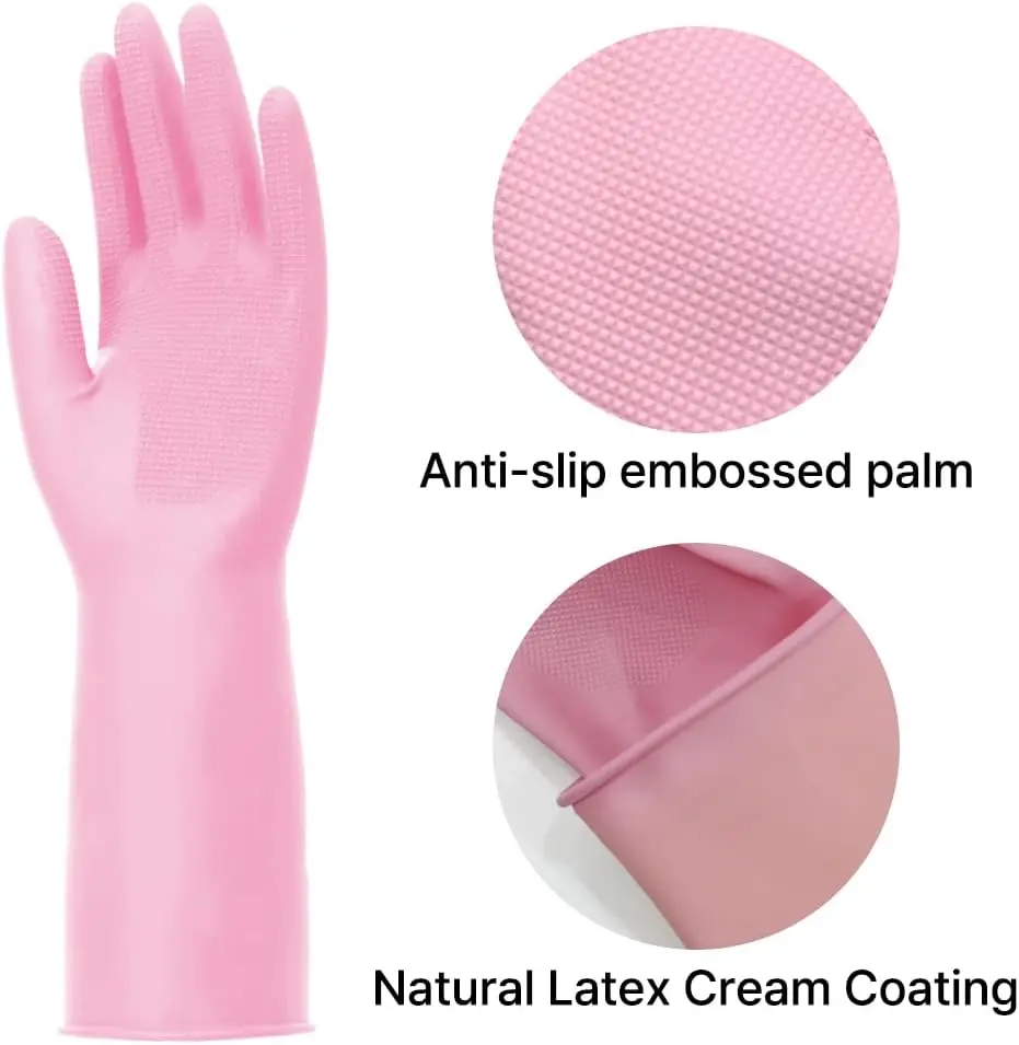 3 Pairs Cream-Coating Rubber G - Rubber Glove Cleaning recensie en prijs