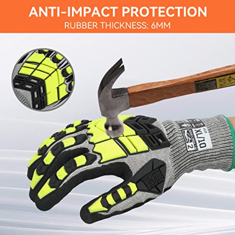 Safety Work Gloves, Impact Glo - Work Glove Impact recensie en prijs