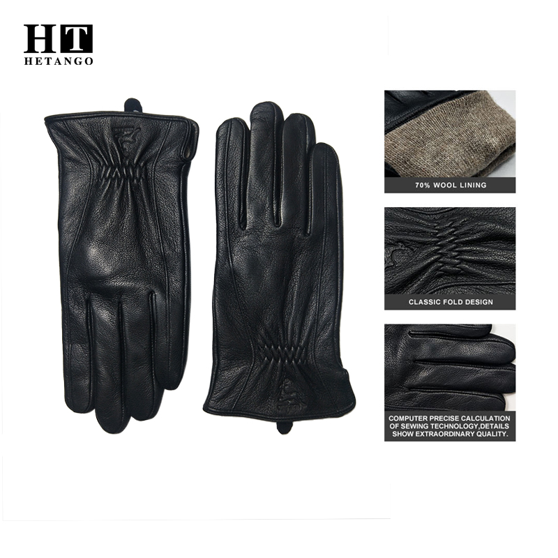  Winter Men's Black Buckskin  - Wool Glove Lined recensie en prijs