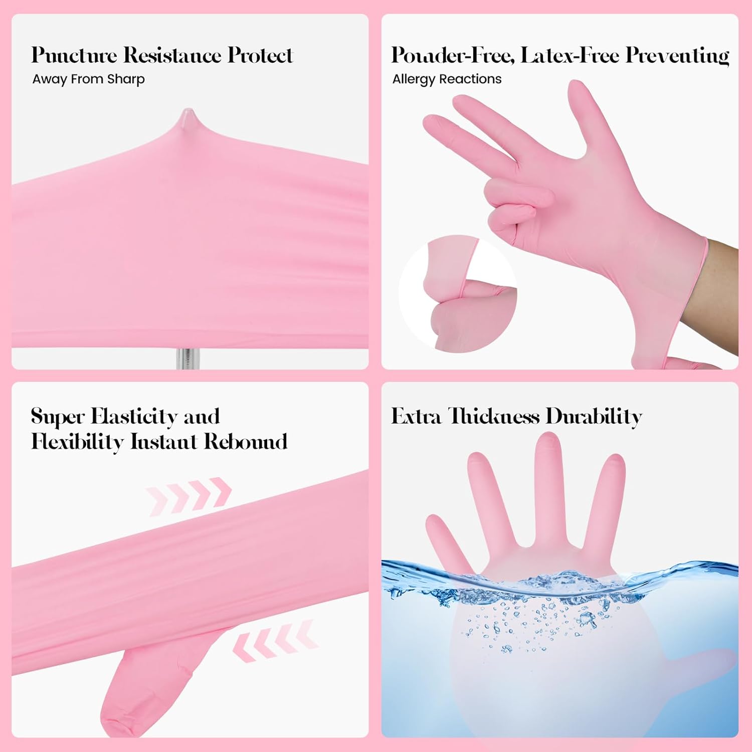 Kids Disposable Gloves for 3-8 - Latex Disposable Glove recensie en prijs