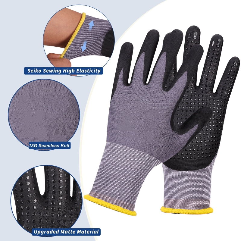 Micro-Foam Nitrile Coated Safe - Nitrile Mechanic Glove recensie en prijs