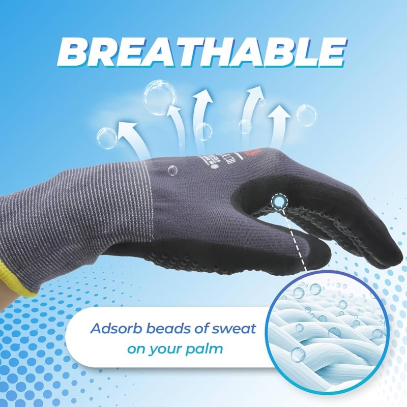 Micro-Foam Nitrile Coated Safe - Nitrile Mechanic Glove recensie en prijs