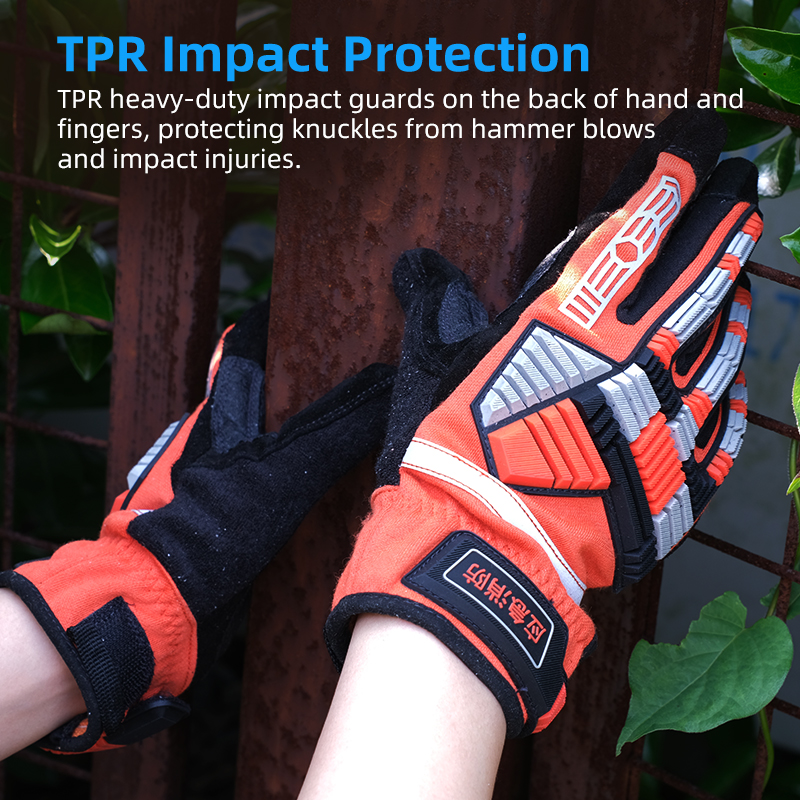 XYEHS 1 Pair TPR Impact Resist - Work Glove Impact recensie en prijs