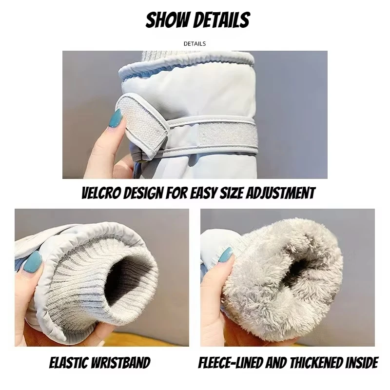 Hot Sale Winter Ski Gloves Fle - Winter Glove Insulated recensie en prijs