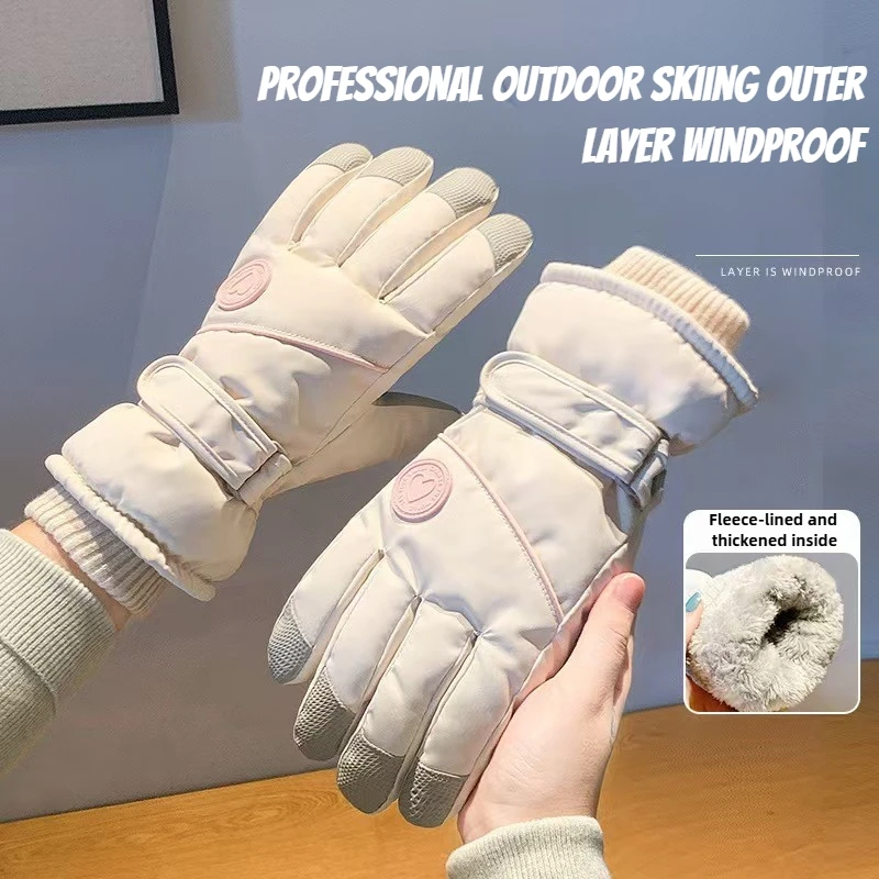 Hot Sale Winter Ski Gloves Fle - Winter Glove Insulated recensie en prijs
