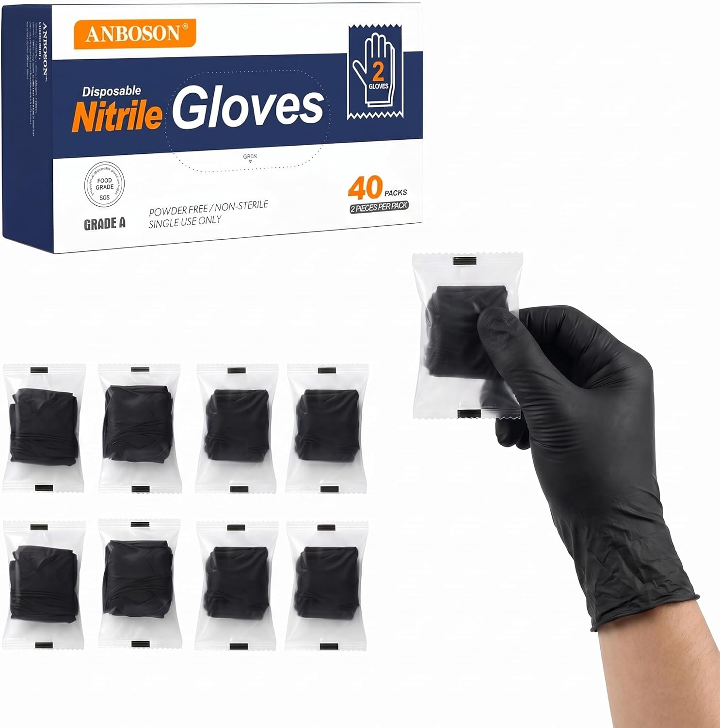 Nitrile Disposable Gloves 5mil - Latex Disposable Glove recensie en prijs