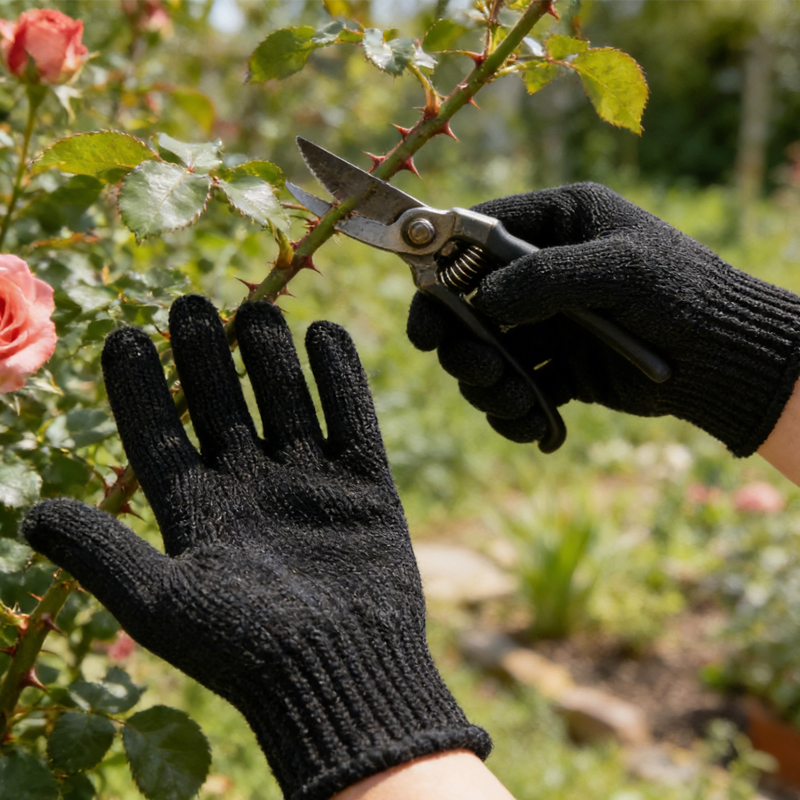1 Pair Black Steel Wire Metal  - Cut Resistant Glove recensie en prijs