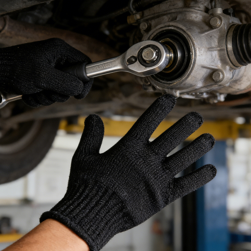 1 Pair Black Steel Wire Metal  - Cut Resistant Glove recensie en prijs