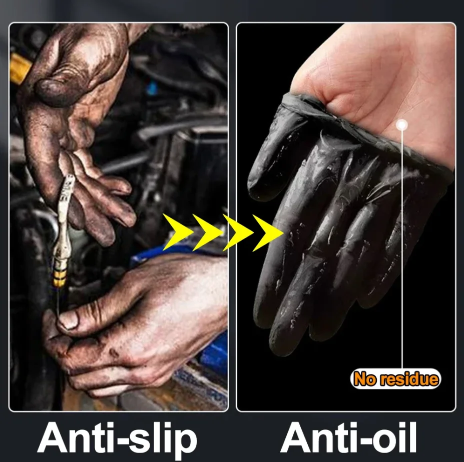 30/10Pcs Thick 8mil Nitrile Gl - Nitrile Mechanic Glove recensie en prijs
