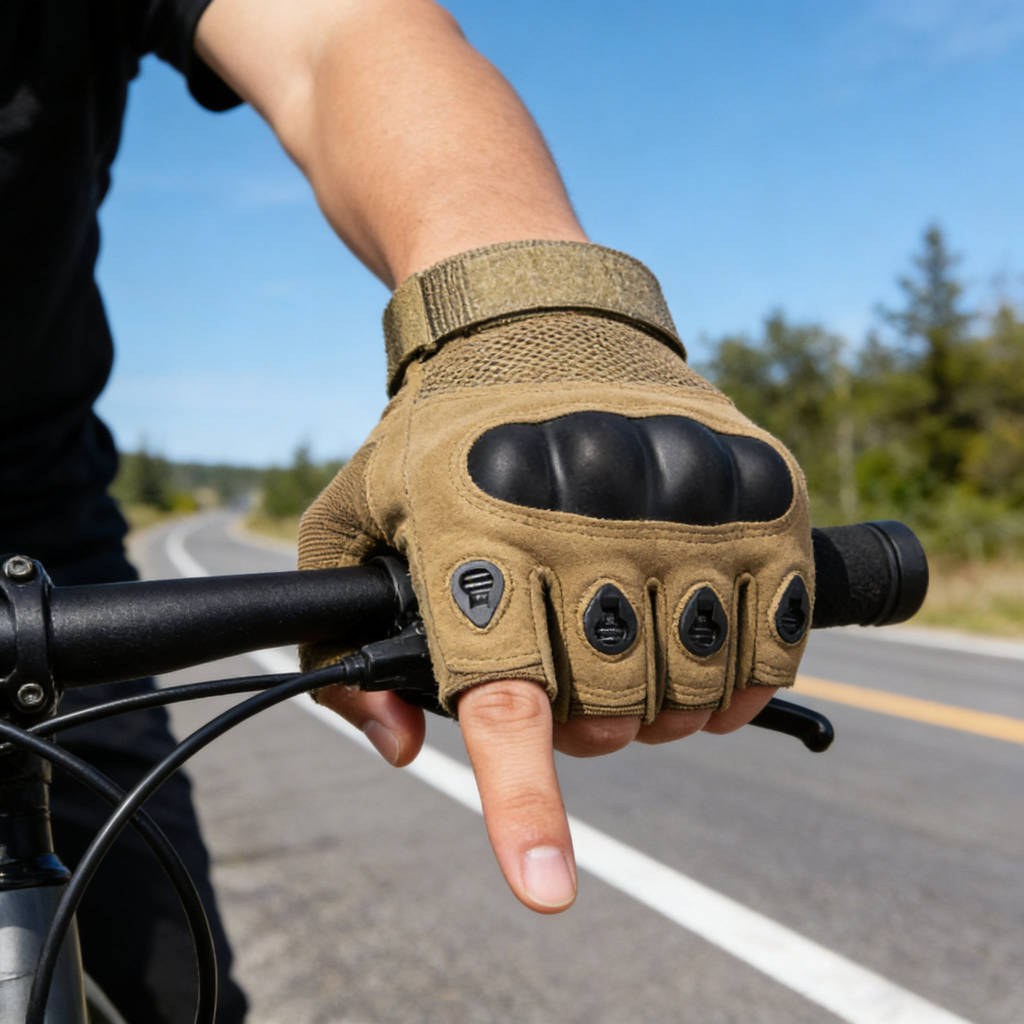 Tactical Hard Knuckle Half Fin - Motorcycle Glove Knuckle recensie en prijs